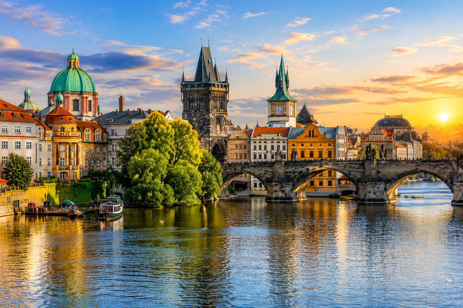 Europe historic architecture and travel