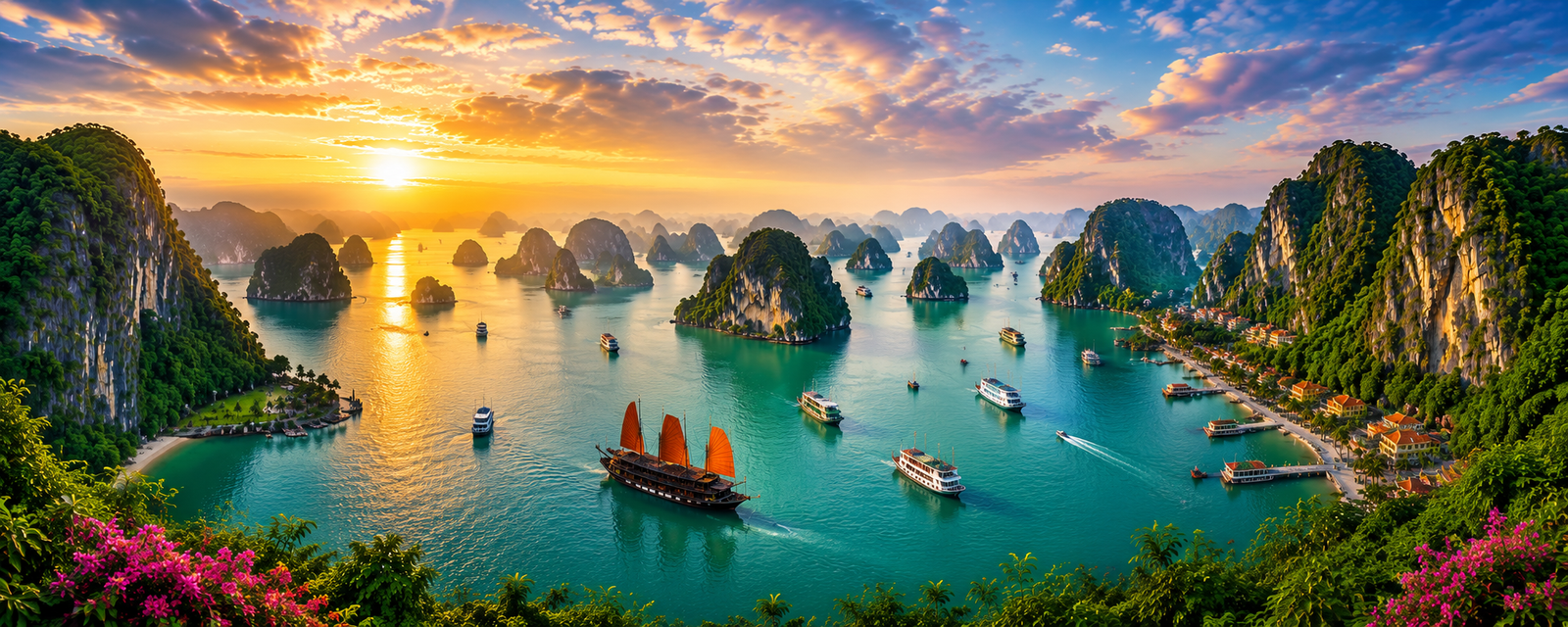 Vietnam scenic landscapes